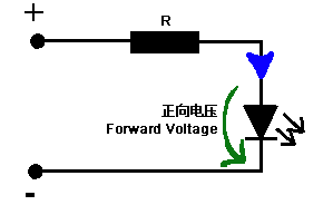 Single LED circuit: